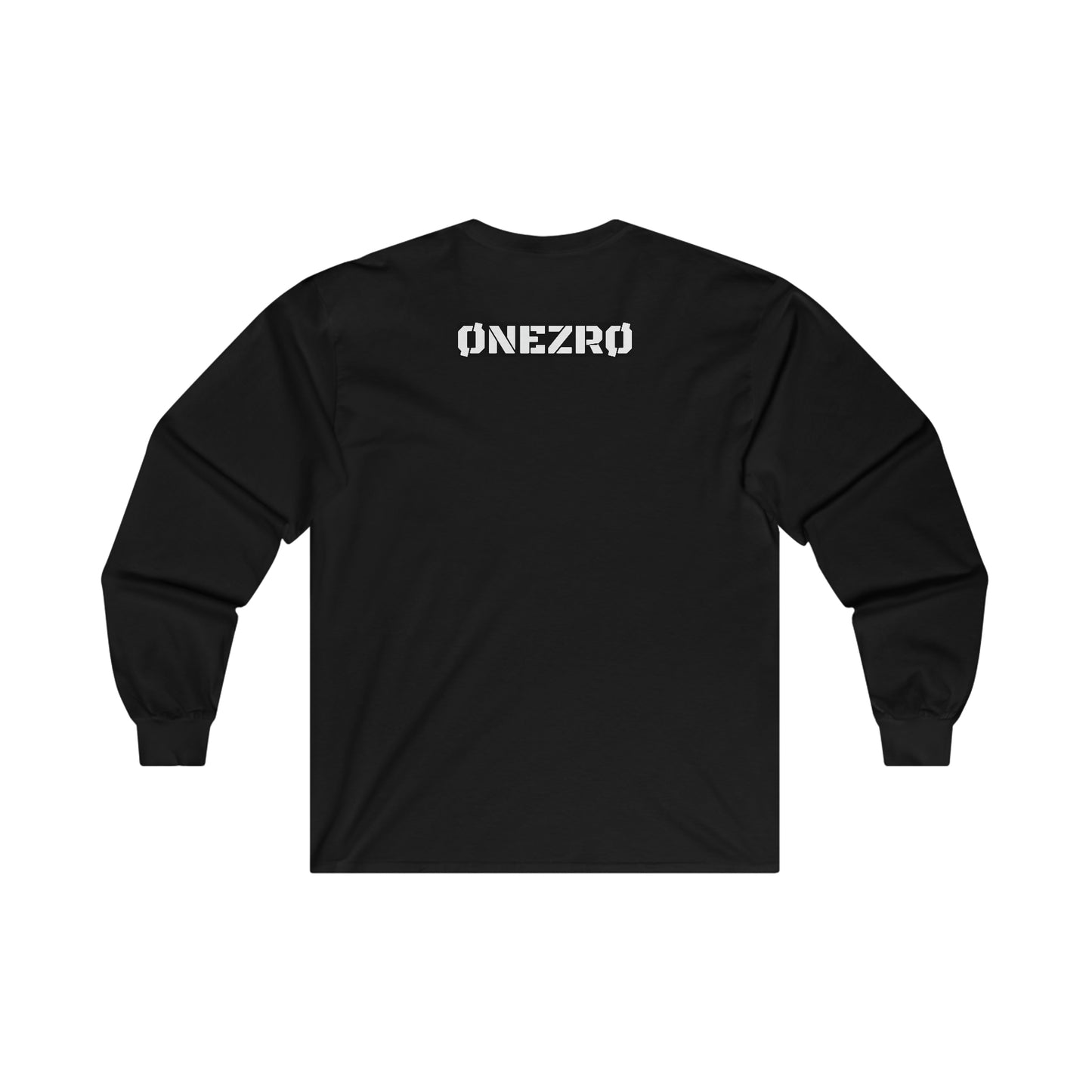 ØNEZRØ (White Logo) Ultra Cotton Long Sleeve Tee
