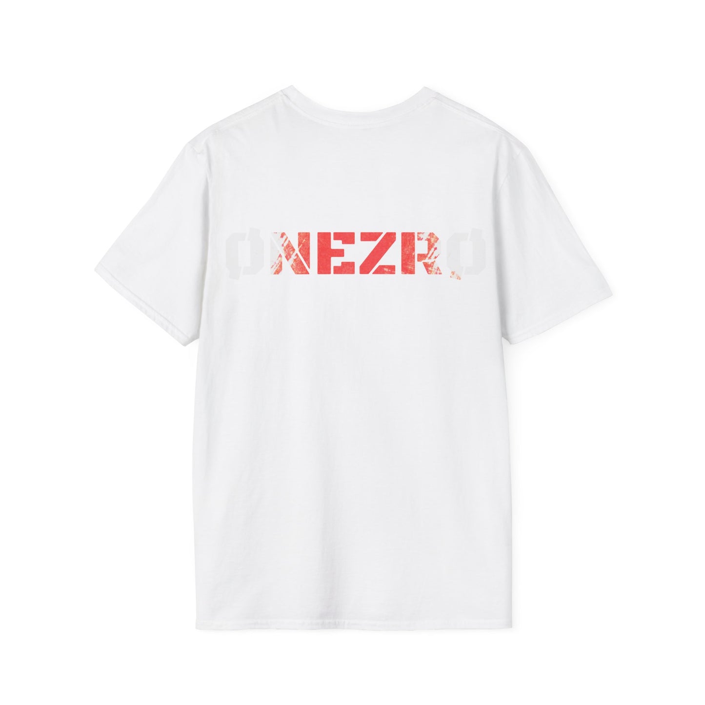 ØNEZRØ - Anime Face/Logo Unisex Softstyle T-Shirt