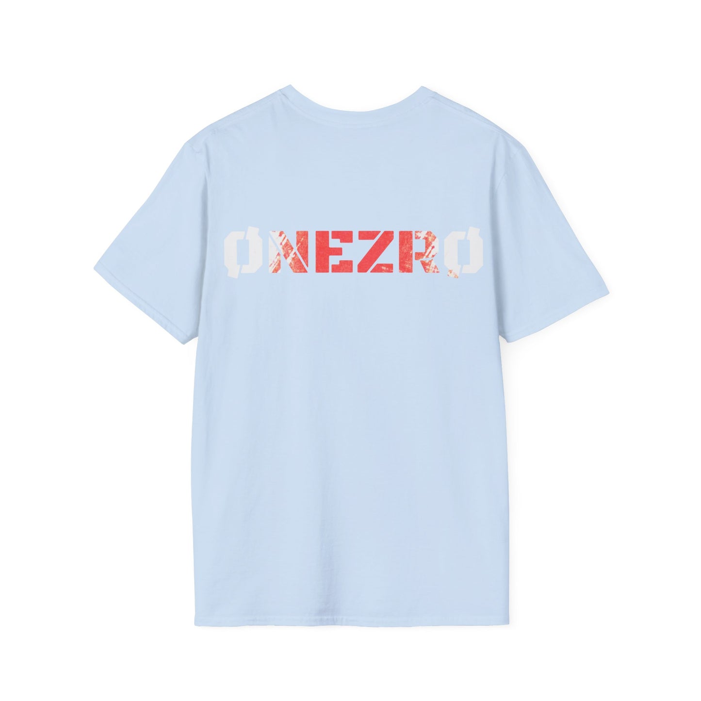 ØNEZRØ - Anime Face/Logo Unisex Softstyle T-Shirt