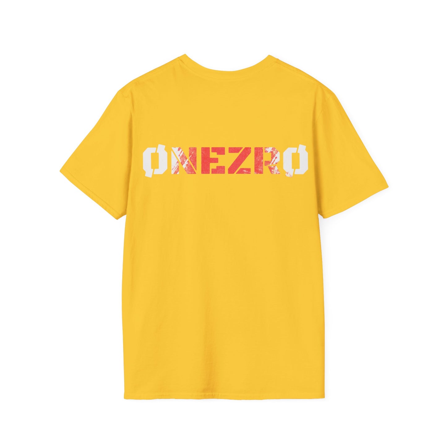 ØNEZRØ - Anime Face/Logo Unisex Softstyle T-Shirt