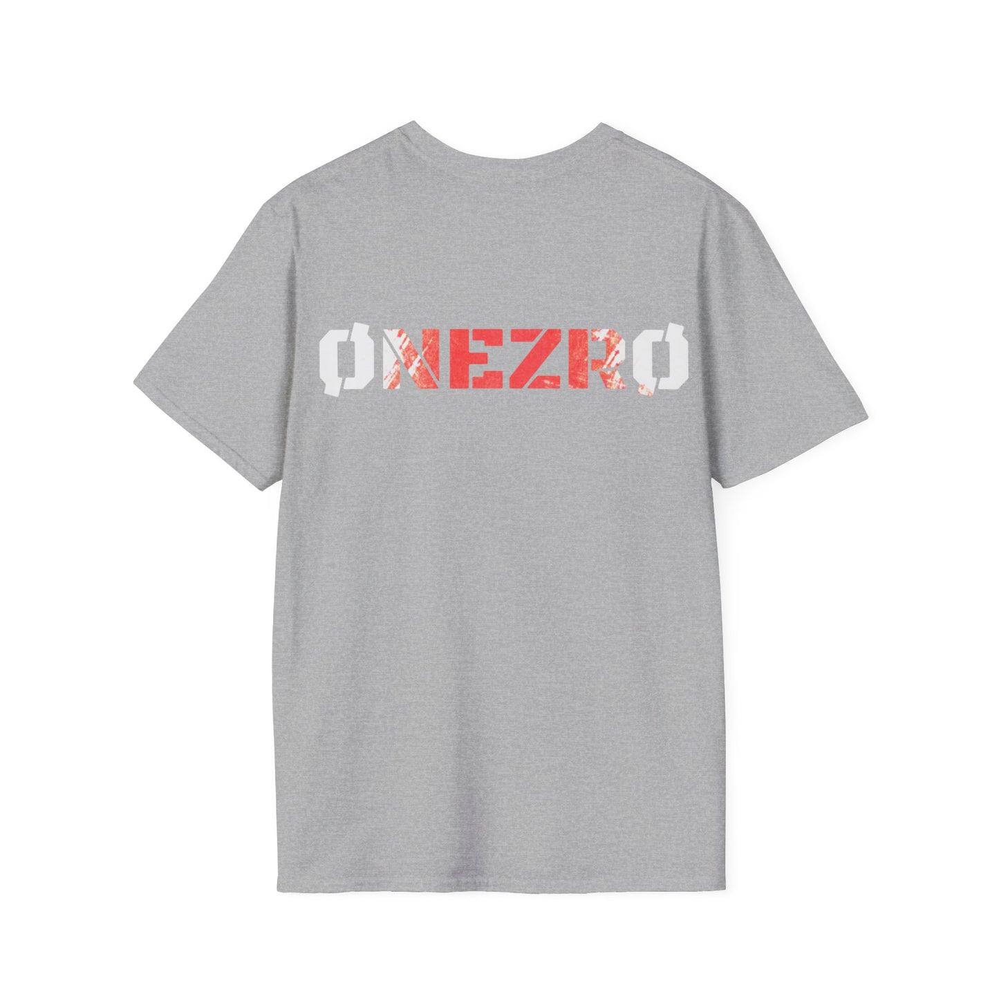 ØNEZRØ - Anime Face/Logo Unisex Softstyle T-Shirt