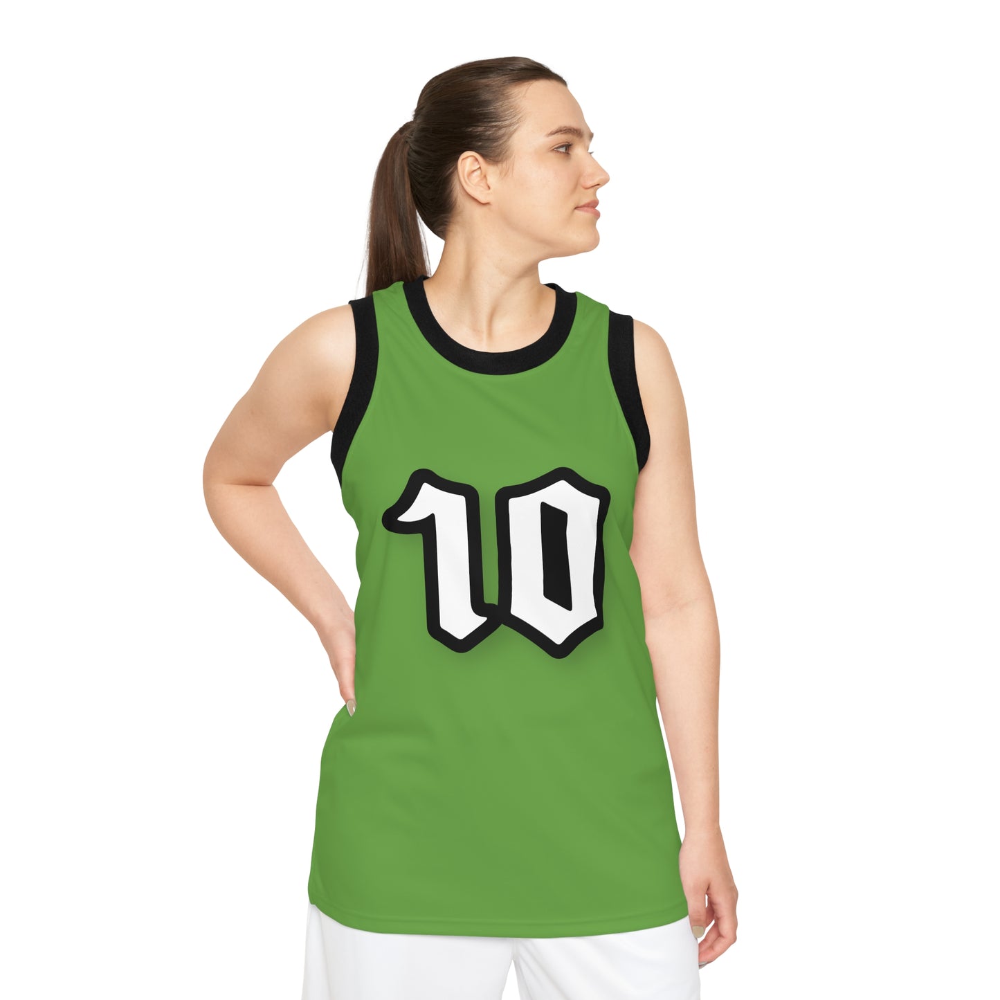Unisex Basketball Jersey - Custom Number 10 | Perfect for Sports Fans and Athletes