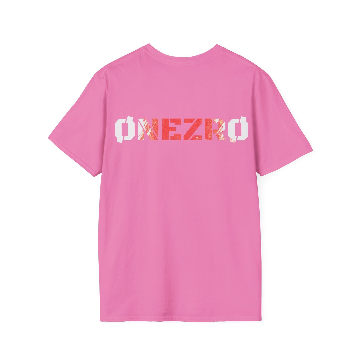 ØNEZRØ - Anime Face/Logo Unisex Softstyle T-Shirt