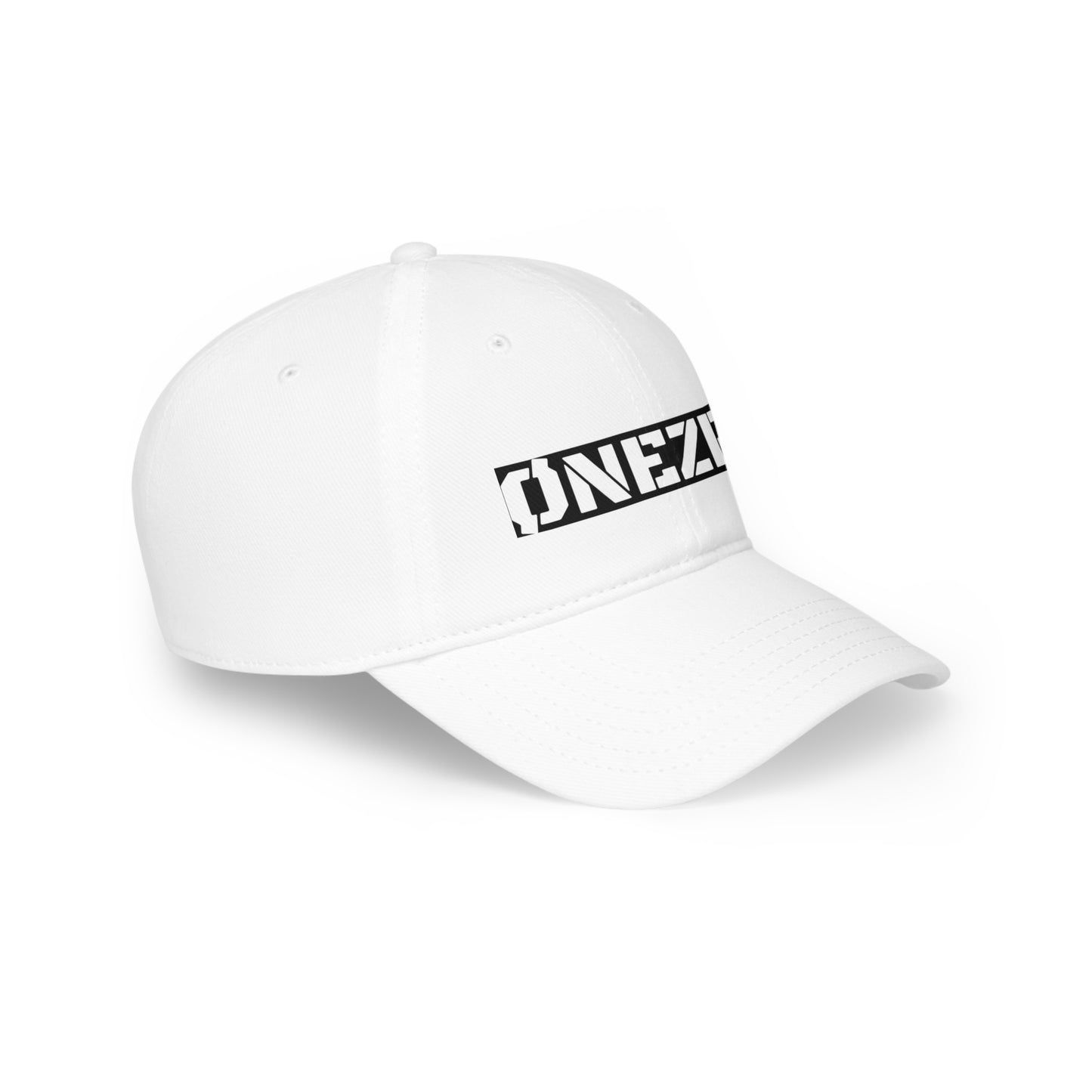 ØNEZRØ (White Logo) Low Profile Baseball Cap