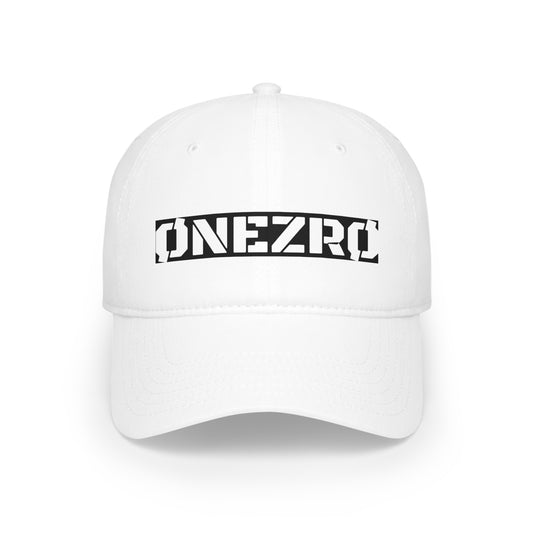 ØNEZRØ (White Logo) Low Profile Baseball Cap