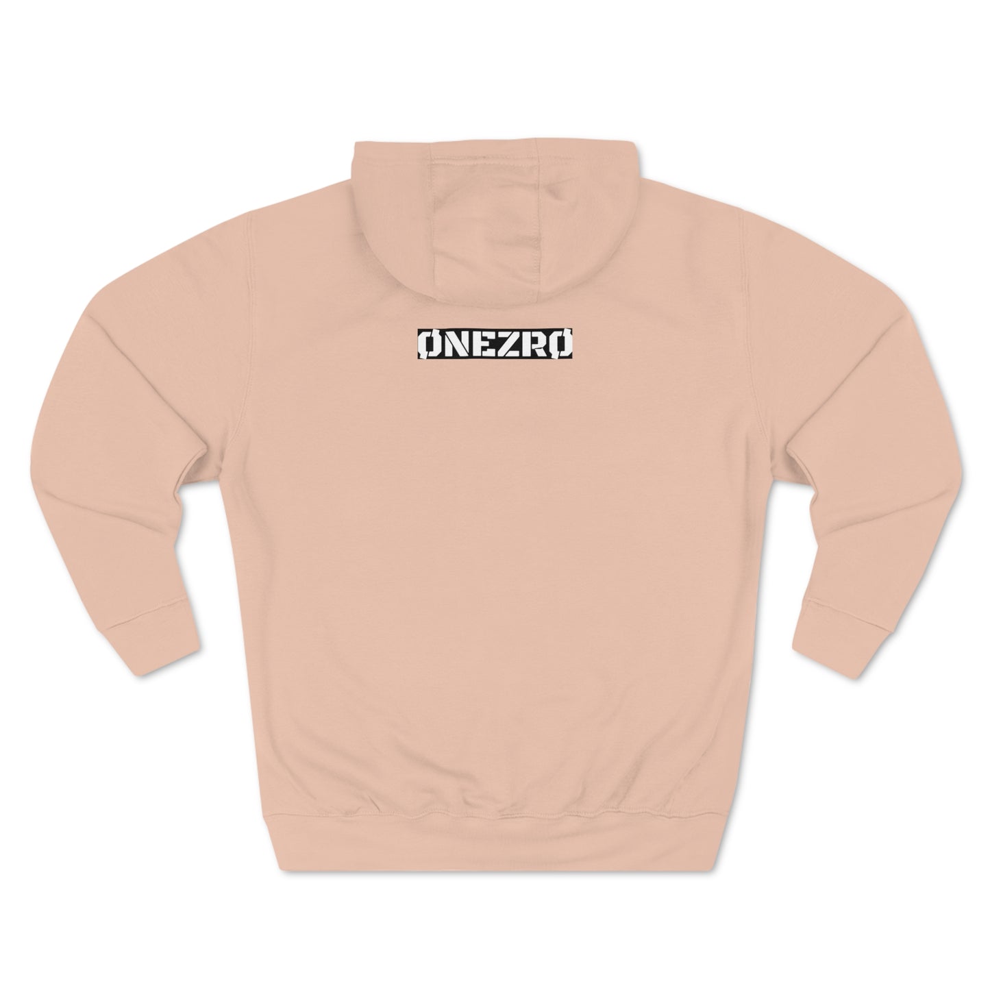 ØNEZRØ (White/Black BG Logo) Unisex Premium Pullover Hoodie