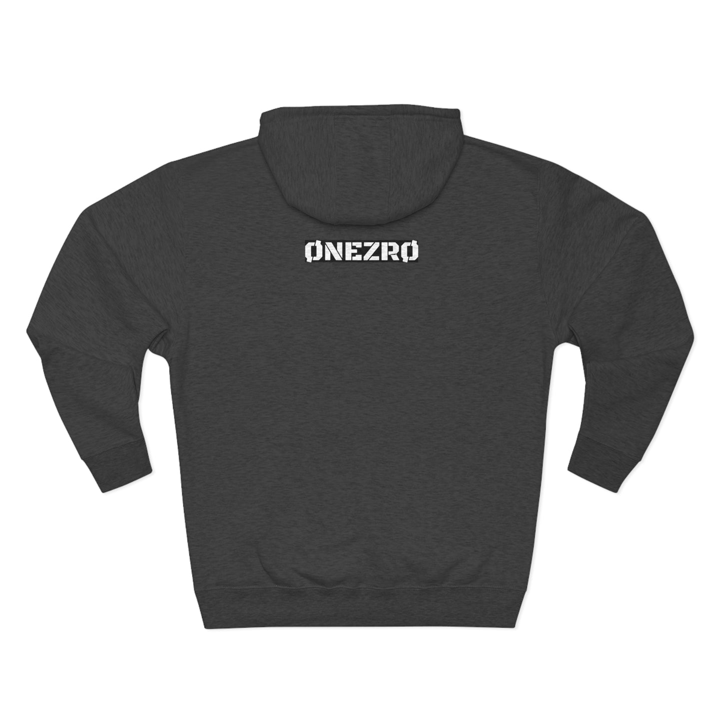 ØNEZRØ (White/Black BG Logo) Unisex Premium Pullover Hoodie