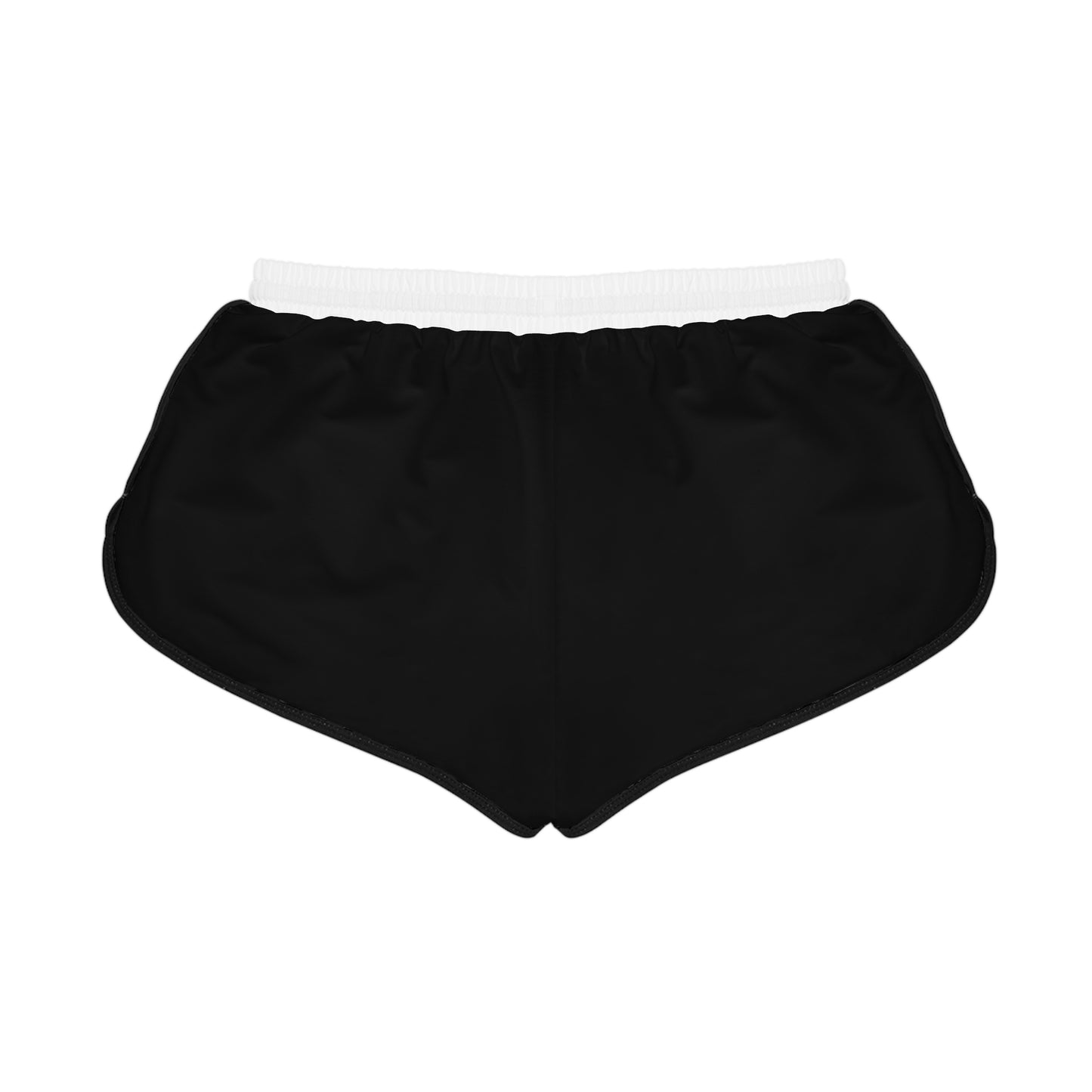 ØNEZRØ (White/Red Logo) Women's Relaxed Shorts