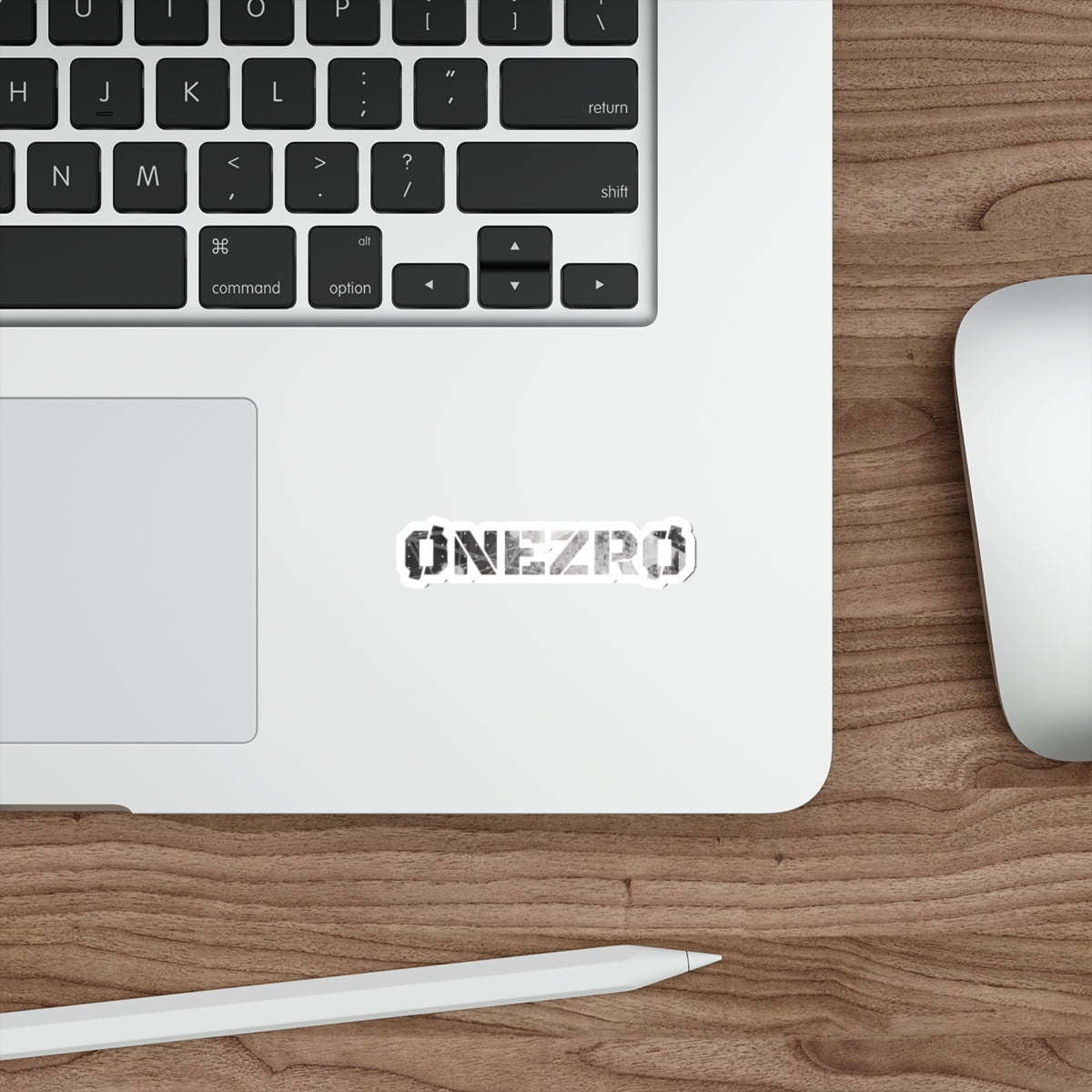 ØNEZRØ (White/Red Logo) Die-Cut Stickers