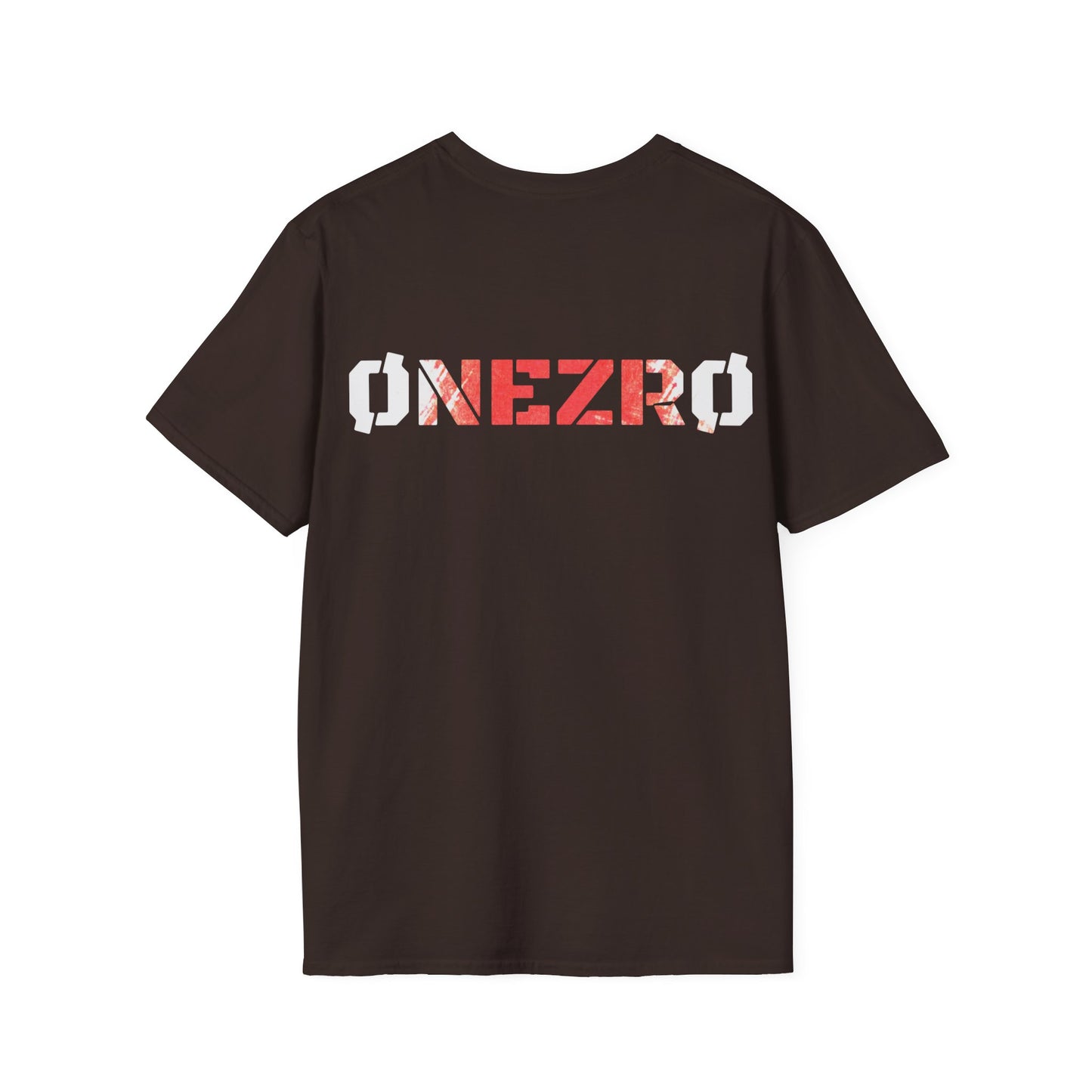 ØNEZRØ - Anime Face/Logo Unisex Softstyle T-Shirt